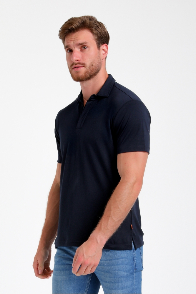 PREMIUM POLO VAN JERSEY KWALITEIT 235531 301 Navy